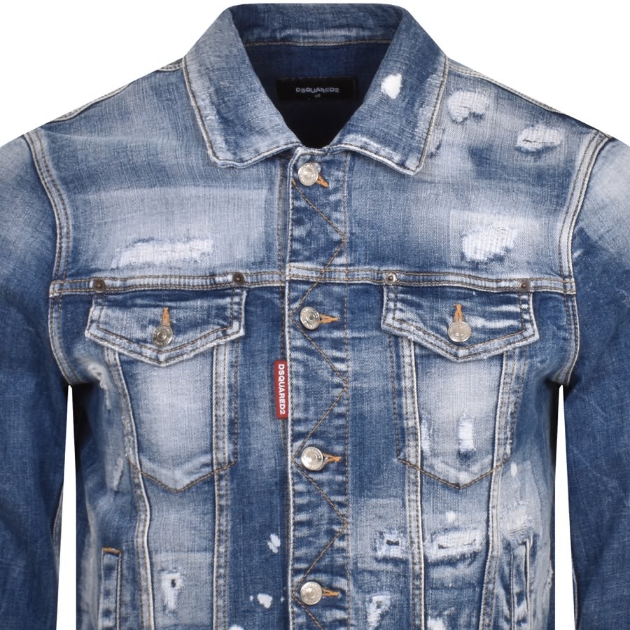 Dsquared2 dan jean worker denim jacket